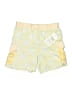 Never Fully Dressed 100% Viscose Yellow Board Shorts Size 10 - photo 1