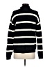 Vila Stripes Black Turtleneck Sweater Size XS - photo 2