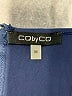 CQ by CQ 100% Polyester Solid Blue Jumpsuit Size M - photo 4