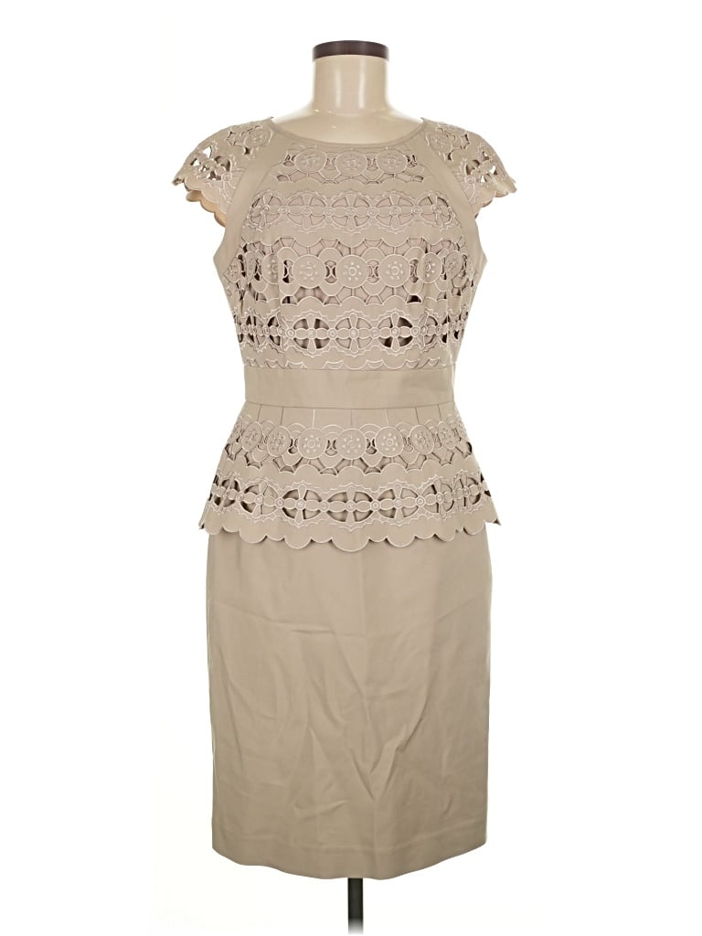 Pre-owned Antonio Melani Cocktail Dress In Brown