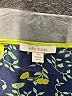 Ella Moss 100% Silk Floral Blue Short Sleeve Silk Top Size XS - photo 7