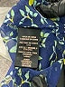 Ella Moss 100% Silk Floral Blue Short Sleeve Silk Top Size XS - photo 8