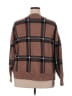 Max Studio Plaid Brown Pullover Sweater Size 2X - photo 2