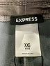 Express Metallic Silver Black Leggings Size XXS (petite) - photo 4