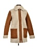 ASOS 100% Polyester Brown Coat Size 0 - photo 1