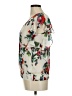 Black Rainn 100% Polyester Ivory Short Sleeve Blouse Size M - photo 5