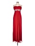 City Triangles 100% Polyester Red Cocktail Dress Size 11 - photo 1
