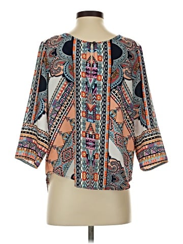 Glam 3/4 Sleeve Blouse (view 2)