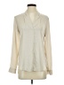 Ann Taylor 100% Polyester Ivory Long Sleeve Blouse Size XS - photo 1