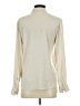Ann Taylor 100% Polyester Ivory Long Sleeve Blouse Size XS - photo 2