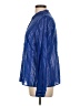 Peter Nygard Blue Long Sleeve Blouse Size 10 - photo 5