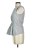 J.Crew 100% Cotton Blue Sleeveless Blouse Size XXS - photo 5