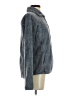 Eddie Bauer 100% Polyester Chevron-herringbone Gray Fleece Size S - photo 4