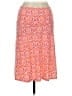 Pink Lotus Paisley Orange Pink Casual Skirt Size M - photo 1