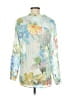 Assorted Brands Floral Green Long Sleeve Blouse Size M - photo 2