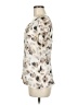 Ann Taylor Ivory Short Sleeve Blouse Size 6 - photo 5