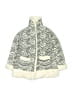 Isobella & Chloe Chevron-herringbone Ivory Snow Jacket Size 5 - photo 1