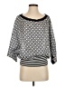 Bailey 44 Silver 3/4 Sleeve Blouse Size S - photo 1