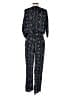 Elevenses 100% Polyester Paisley Blue Jumpsuit Size S - photo 2