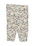 Carter's 100% Cotton Floral Ivory Casual Pants 3-6 MO / 6 MO - photo 2