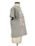 Assorted Brands 100% Cotton Print Gray Short Sleeve T-Shirt Size XS - photo 4