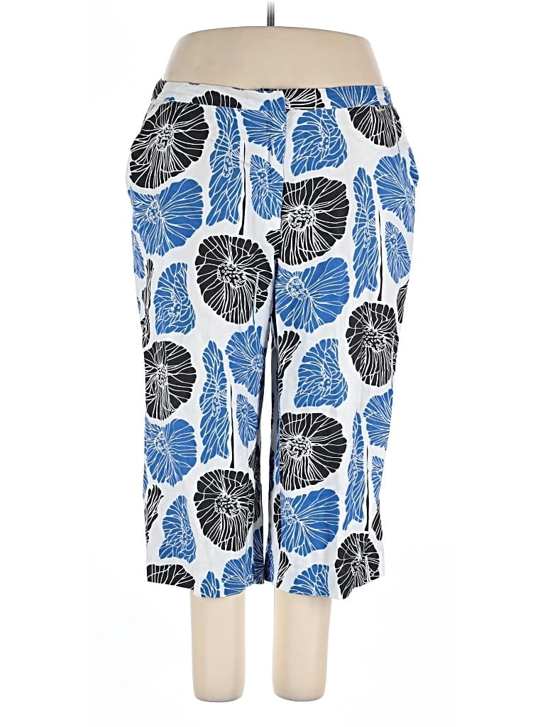 Pre-owned Ashley Stewart Casual Pants In Blue