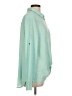Hayden 100% Polyester Teal Long Sleeve Blouse Size L - photo 4
