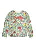 Rockets of Awesome Print Green Pullover Sweater Size 14 - photo 1