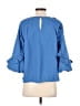 Vince Camuto 100% Polyester Blue 3/4 Sleeve Blouse Size S - photo 2