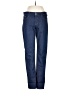 Mott & Bow Chevron-herringbone Blue Jeans Size 26 waist - photo 1