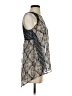 Chloe K Blue Sleeveless Blouse Size XS - photo 4