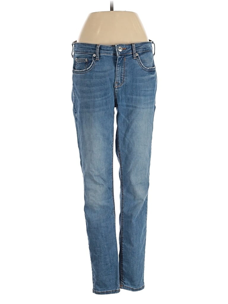 Pre-owned Zara Collection Jeans In Blue