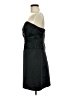 Assorted Brands 100% Polyester Solid Black Cocktail Dress Size 8 - photo 5