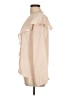 Hayden 100% Polyester Tan Long Sleeve Blouse Size L - photo 5