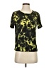 Monrow 100% Cotton Tie-dye Green Active T-Shirt Size XS - photo 1