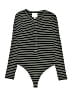 Privacy Please Black Bodysuit Size M - photo 1