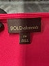 Bold Elements Pink Short Sleeve Blouse Size 2X - photo 4