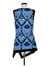 Peter Nygard Graphic Blue Cocktail Dress Size M - photo 2