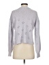 Madewell 100% Cotton Hearts Gray Pullover Sweater Size XS - photo 2