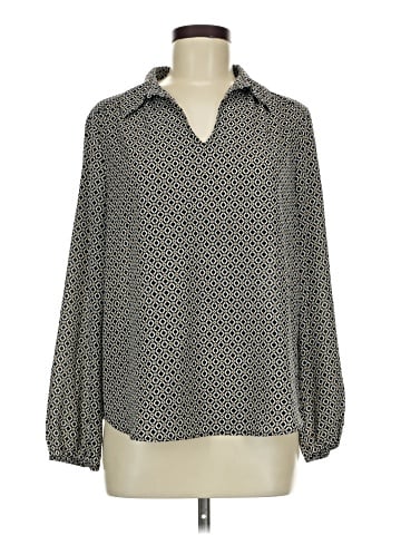 Pleione Long Sleeve Blouse (view 1)