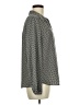 Pleione 100% Polyester Tweed Gray Long Sleeve Blouse Size M - photo 4