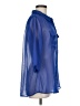 L8ter 100% Polyester Blue 3/4 Sleeve Blouse Size M - photo 4