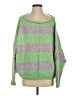 Topshop Color Block Green Pullover Sweater Size 4 - 6 - photo 1