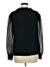 J.Crew 100% Polyester Black Long Sleeve Blouse Size M - photo 2