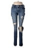 Maurices Hearts Blue Jeans Size 2 - photo 1