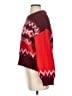 Ann Taylor LOFT Chevron-herringbone Red Pullover Sweater Size XS - photo 5