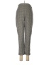 Assorted Brands 100% Rayon Houndstooth Gray Ivory Casual Pants Size M - photo 1
