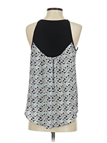 Barneys New York Sleeveless Silk Top (view 2)