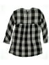 Zara 100% Viscose Checkered-gingham Gray Dress Size 13 - 14 - photo 2