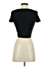 Lottie Moss Black Short Sleeve Turtleneck Size S - photo 2